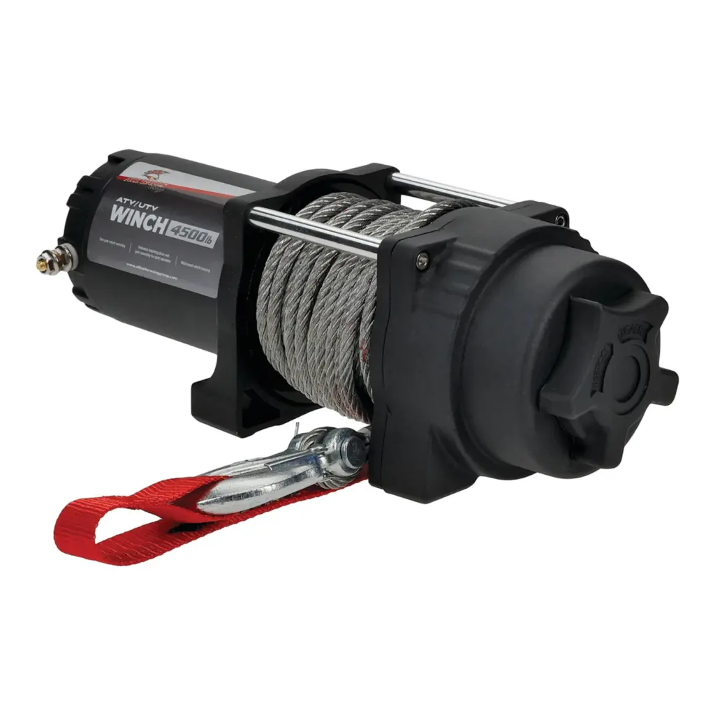 ALL BALLS 4 BOLT WINCH 4500LB STEEL WIRE