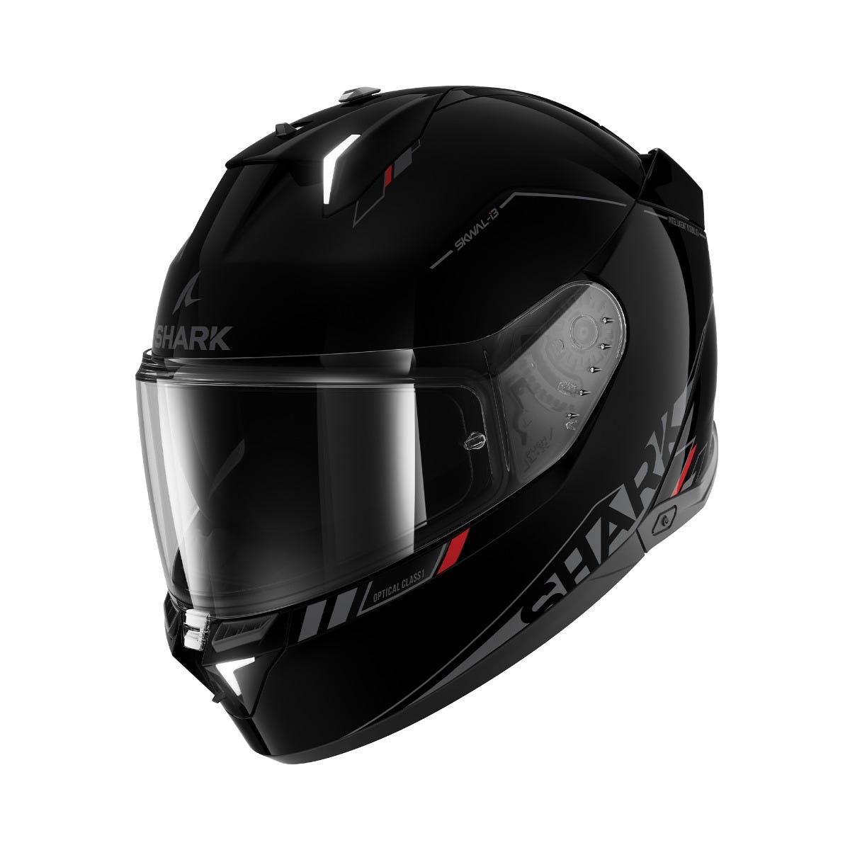 Shark SKWAL i3 Blank SP Road Helmet Black / Ant/ Red - Image 1