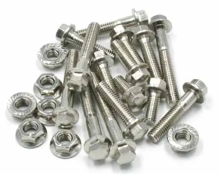 #DRC ALUM M6 FLANGE BOLTS 30MM