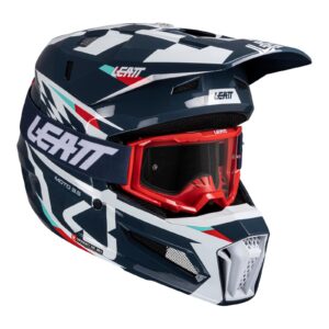 Leatt 3.5 Motocross Helmet Kit - Blue - Image 1