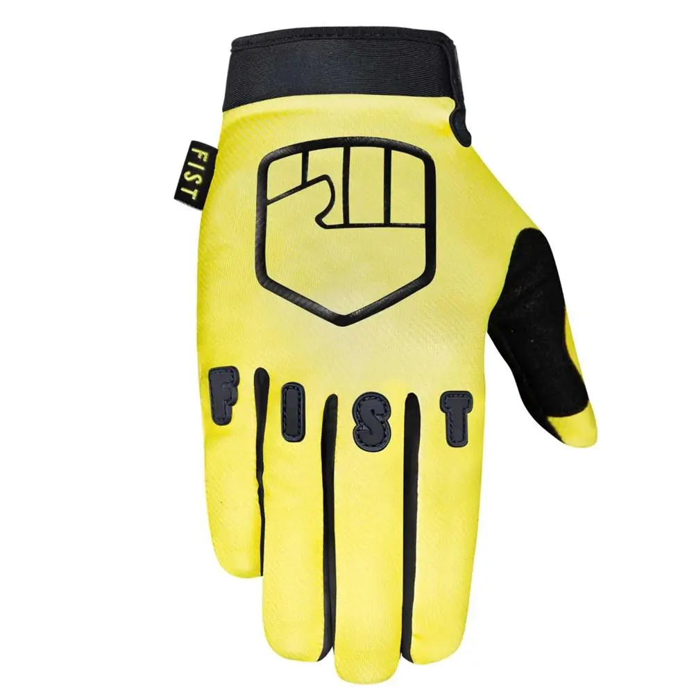 Fist Black N Yellow Gloves