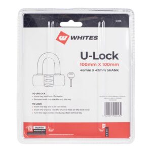 WMP U-Lock 100mm x 100mm - 46mm x 42mm Shank - Image 10