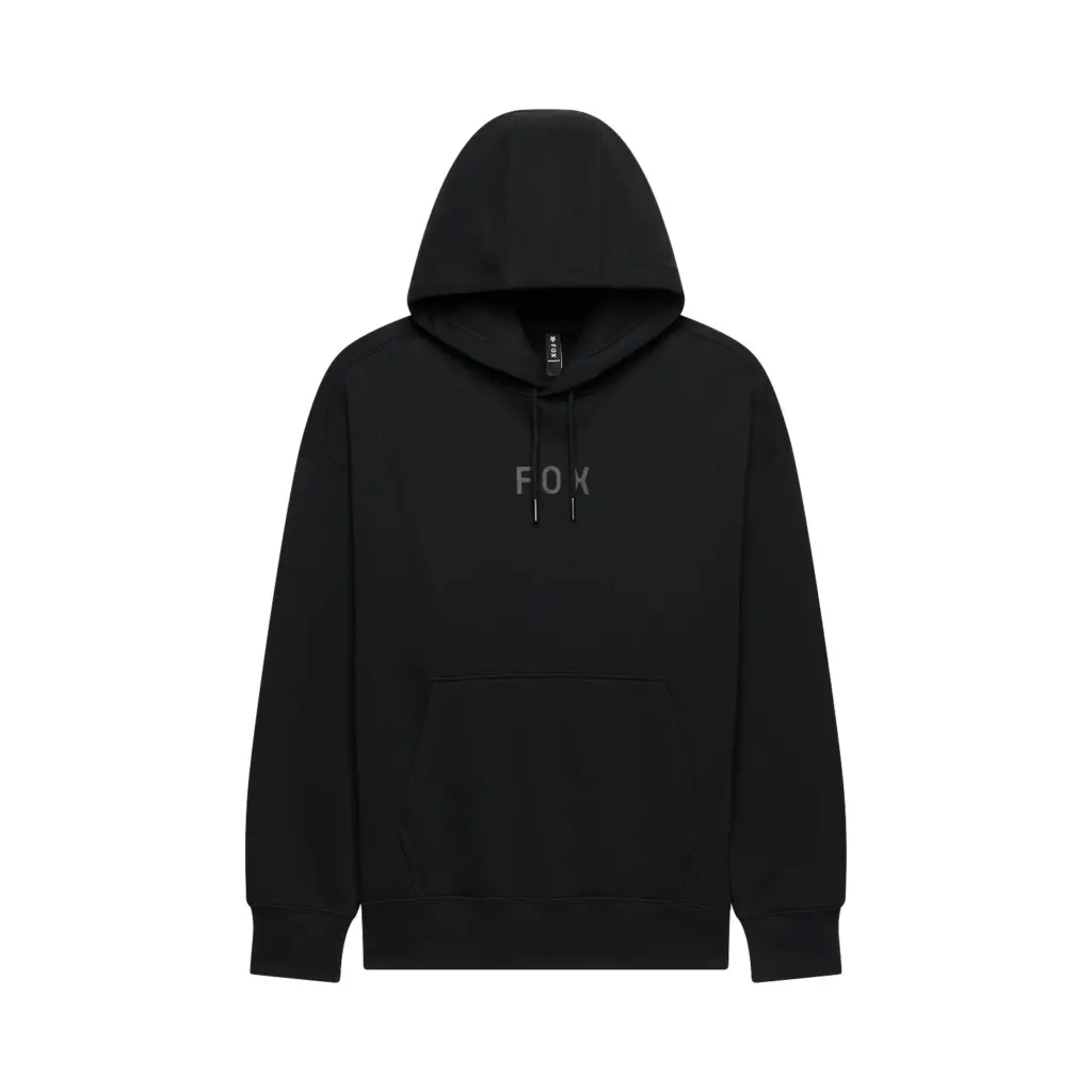 Fox Head Heavyweight Fleece Pullover Hoodie Black
