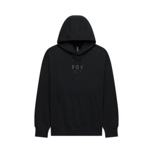 Fox Head Heavyweight Fleece Pullover Hoodie Black - Image 1