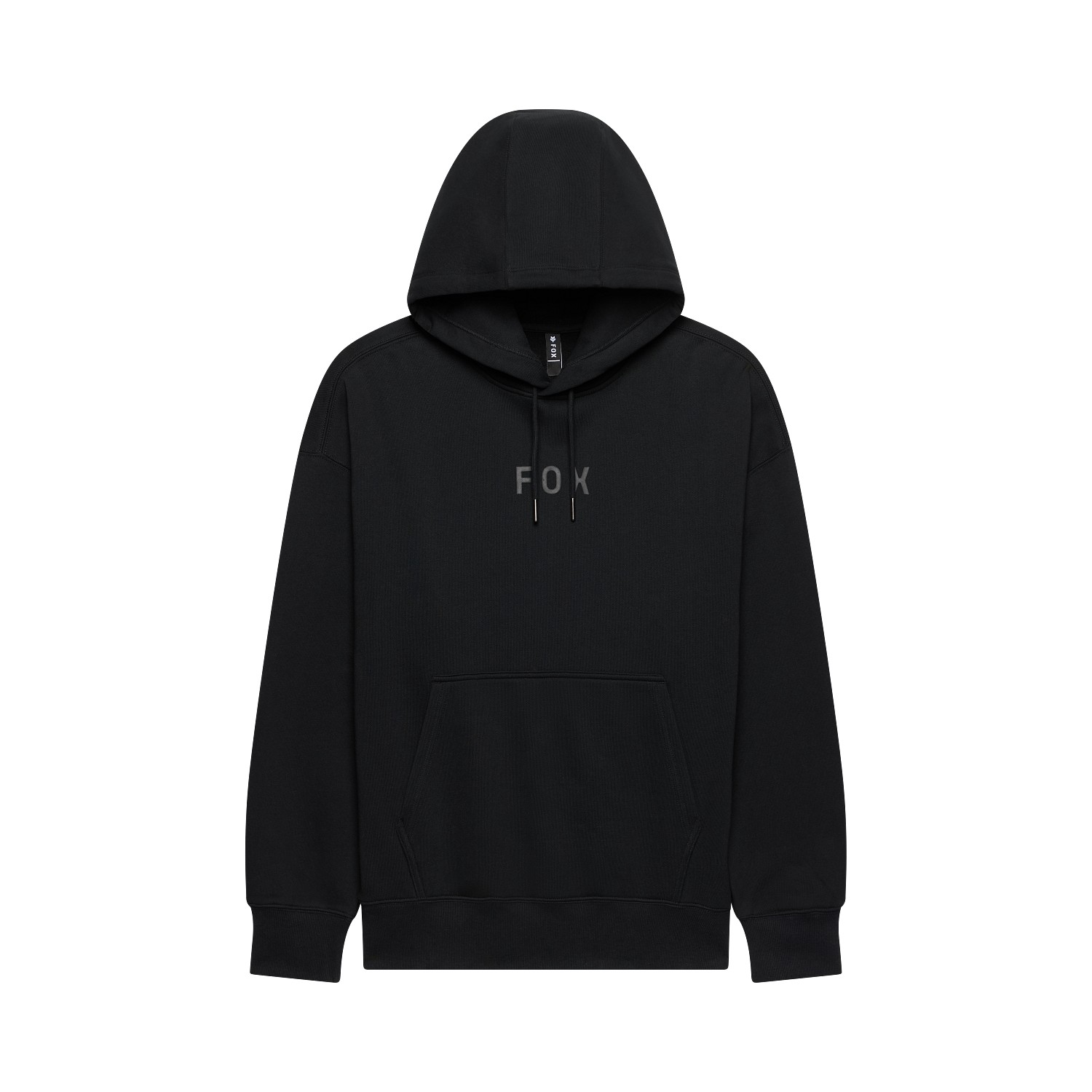 Fox Head Heavyweight Fleece Pullover Hoodie Black - Image 1