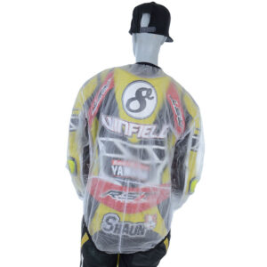 Rain Jacket Waterproof R&G Transparent - Image 2