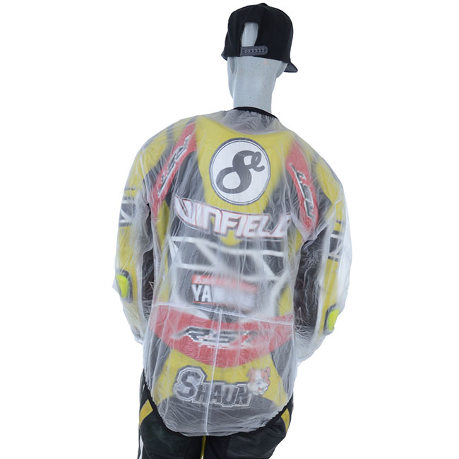 Rain Jacket Waterproof R&G Transparent - Image 2