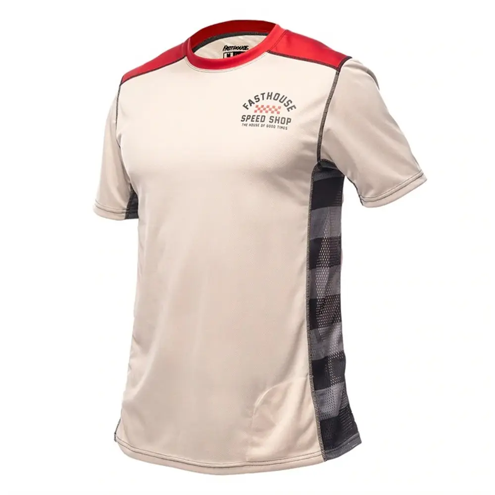 Fasthouse Outland Short Sleeve Jersey Cream