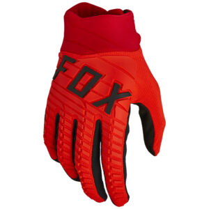 Fox 360 Red Motocross Gloves - Image 1