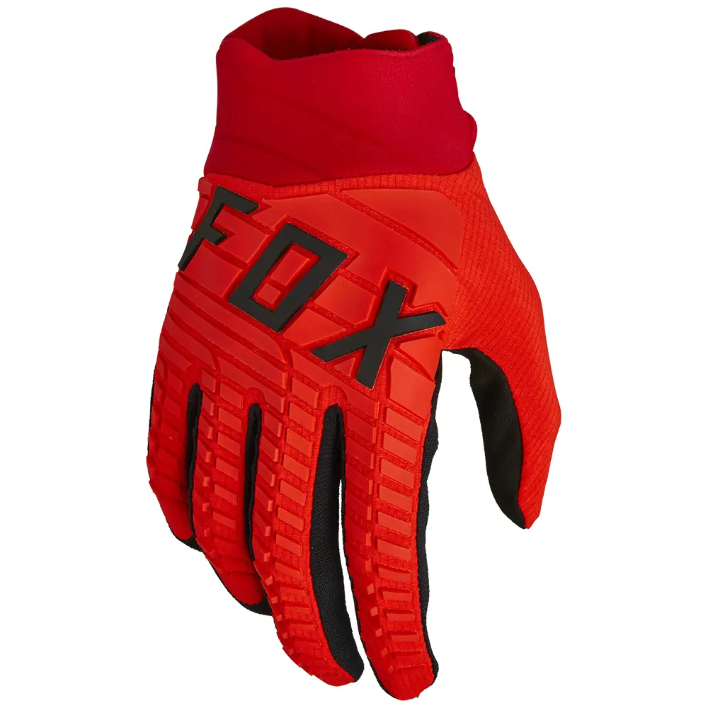 Fox 360 Red Motocross Gloves