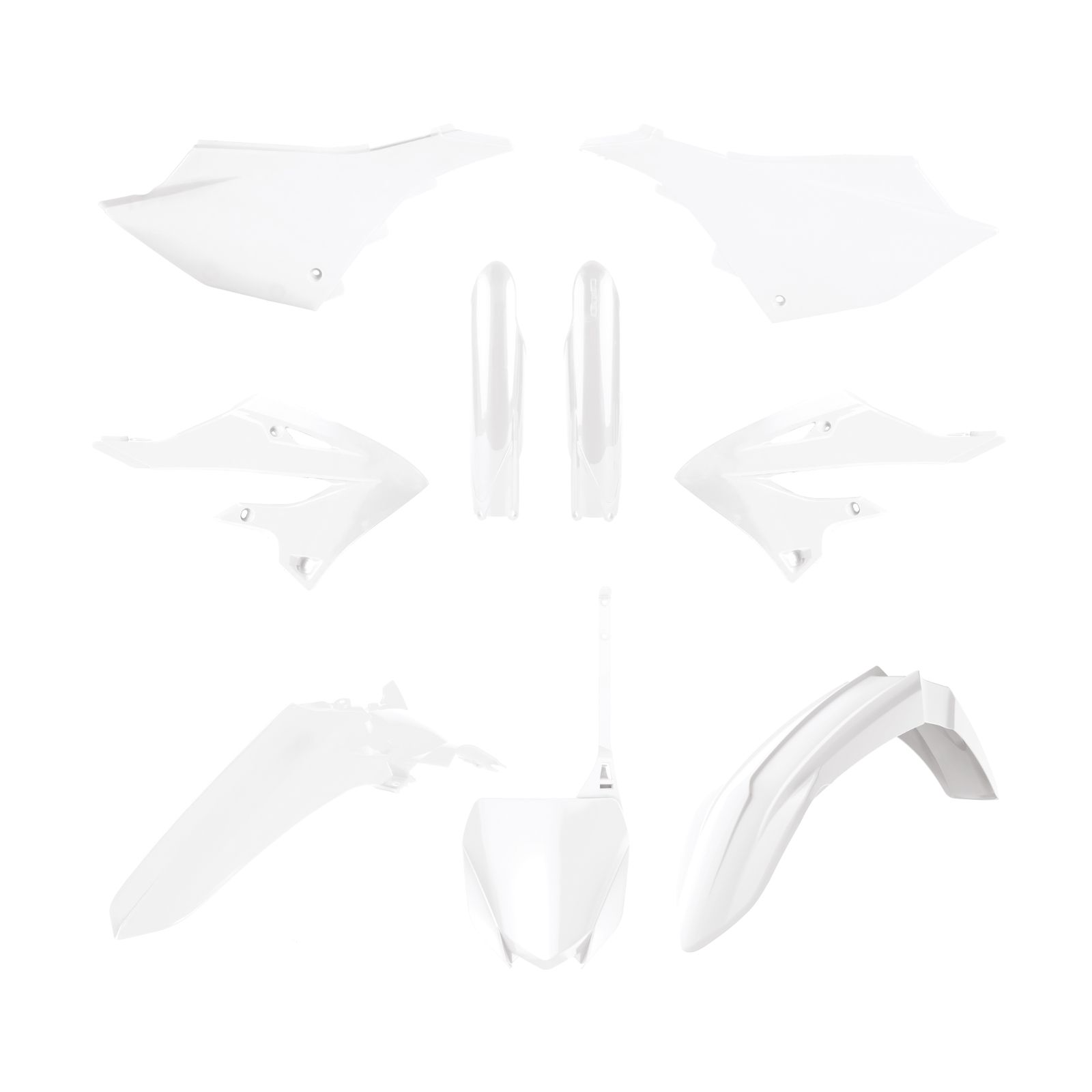 POLISPORT FULL KIT YAMAHA YZ125/250 22- WHITE - Image 1