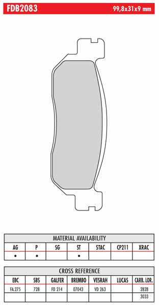 FERODO BRAKE BPADS - Image 95
