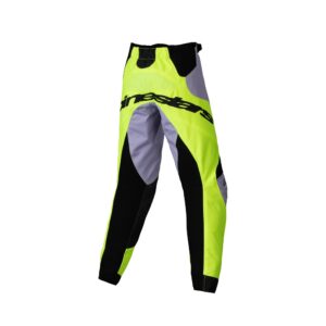 Alpinestars Kids Racer Veil Motocross Pants Gray/Yellow Fluoro - Image 2
