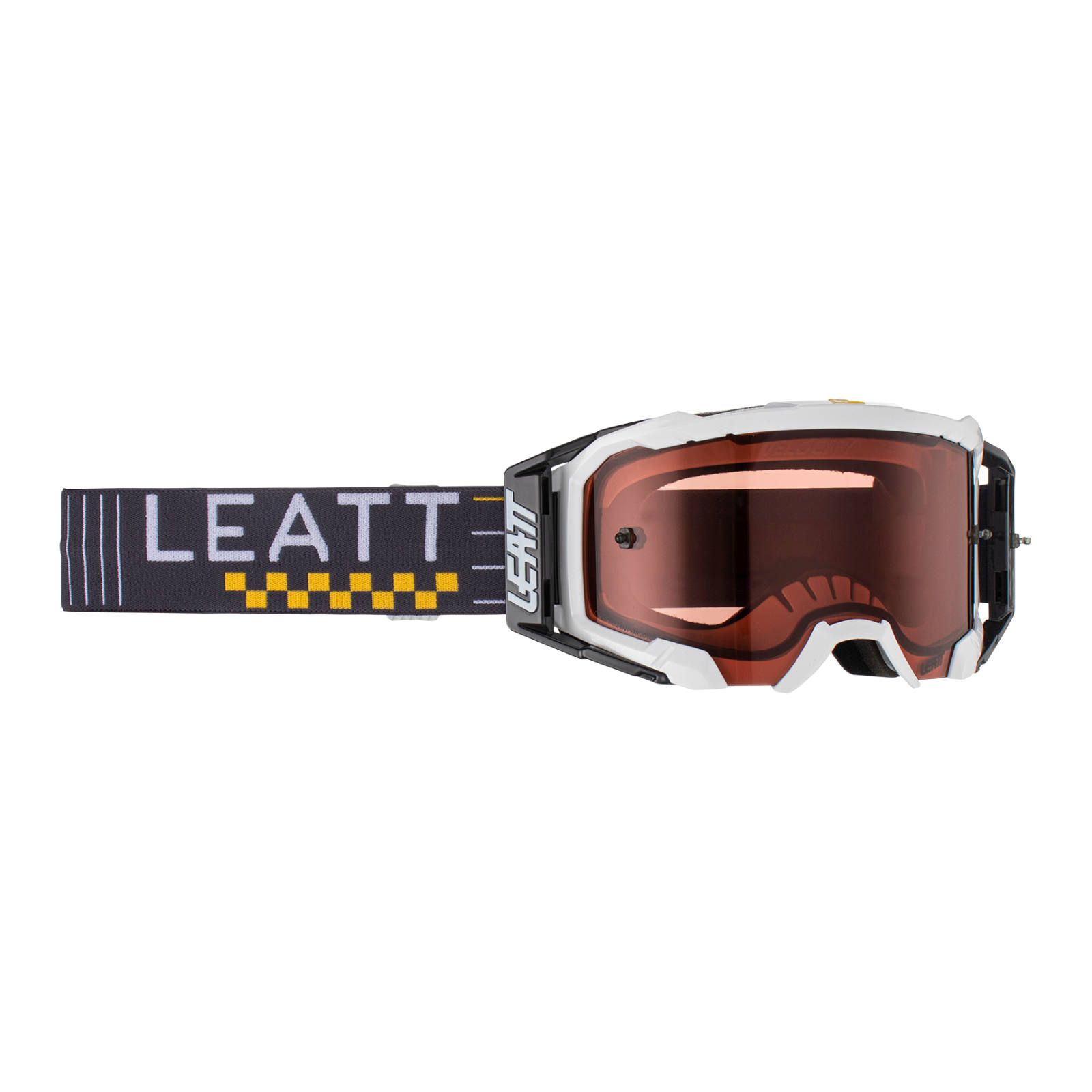 Leatt Velocity 5.5 Motocross Goggles Pearl Rose UC - Image 1