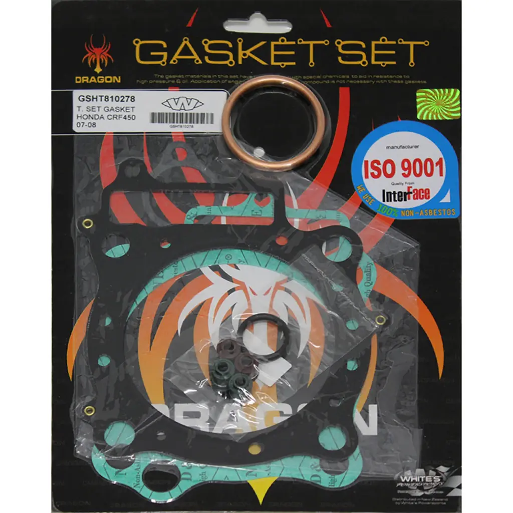 WHITES GASKET SET TOP HON CRF450R 07-08