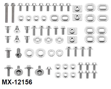 BODY PANEL FASTENER BOLT PACK PSYCHIC YAMAHA YZ450F 10-13 - Image 1