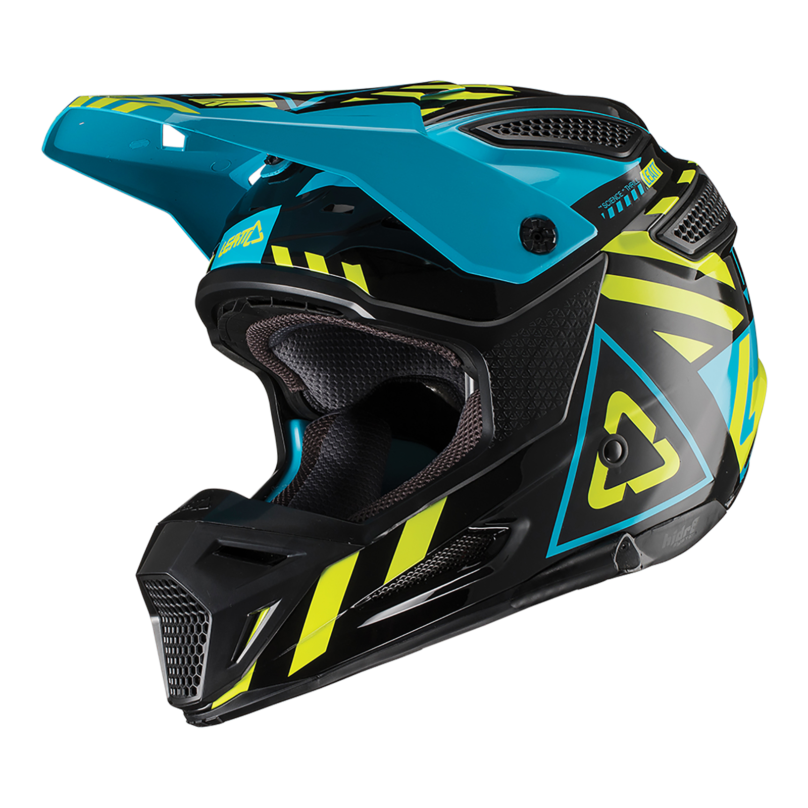 Motocross Helmet Leatt GPX 5.5 V19.1 Black/Lime - Image 1