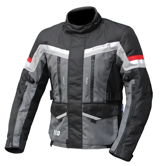 Neo Viper Road Jacket Black/Grey/Red