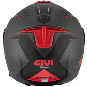 Givi X22 Planet Jet Open Face Helmet Grey/Red - Image 5