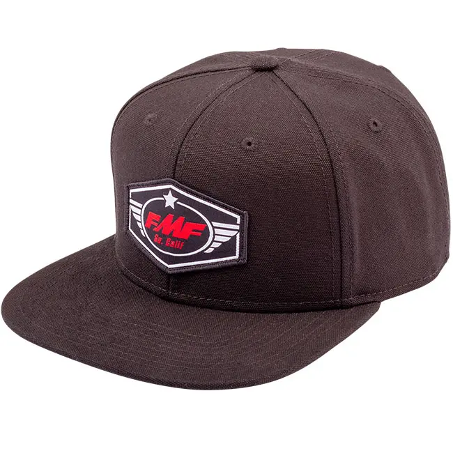 *Flights Hat snapback Black Charcoal One size FMF []