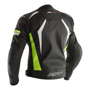 Jacket RST R-18 Leather Black/Yellow - Image 2