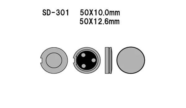 I Vesrah disc pads SD301 []