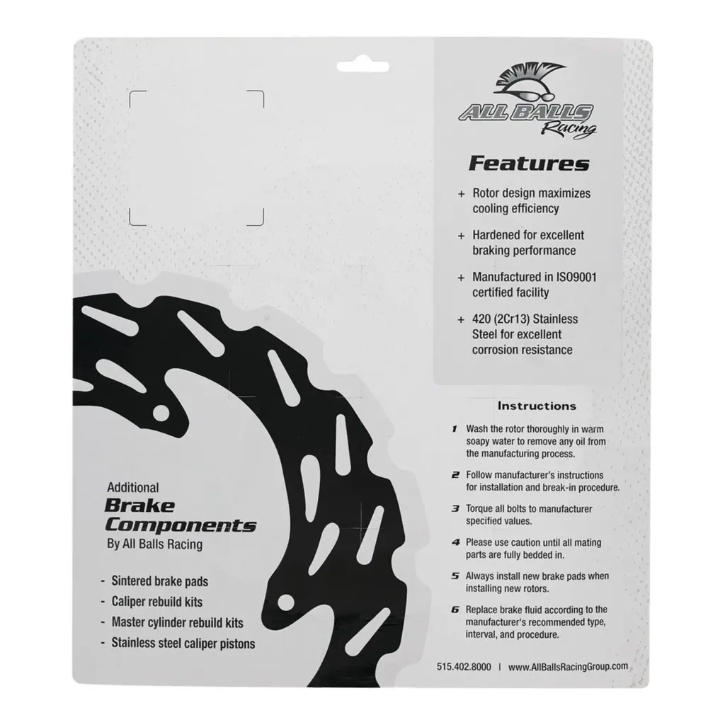 Brake Disc Front / Rear 18-0060