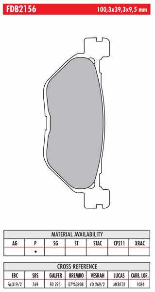 FERODO BRAKE BPADS - Image 115