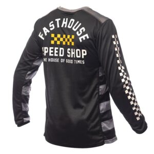 Fasthouse Outland Long Sleeve Jersey Black - Image 2