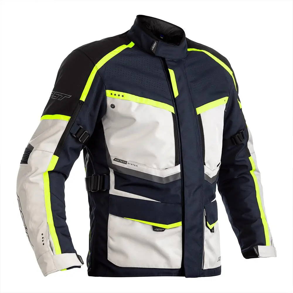 Jacket RST Maverick Textile Blue/Yellow