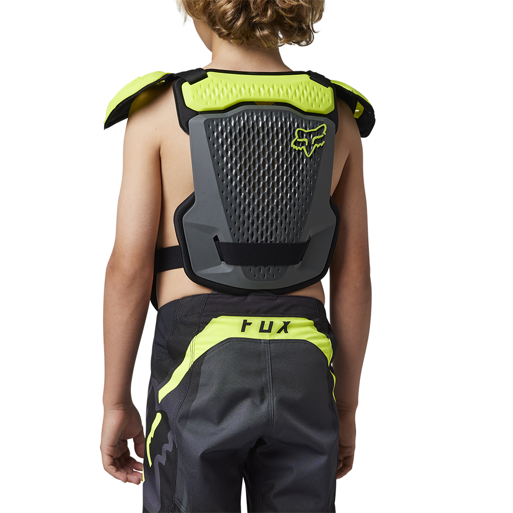 Fox R3 Body Armour Youth Dark Shadow - Image 3