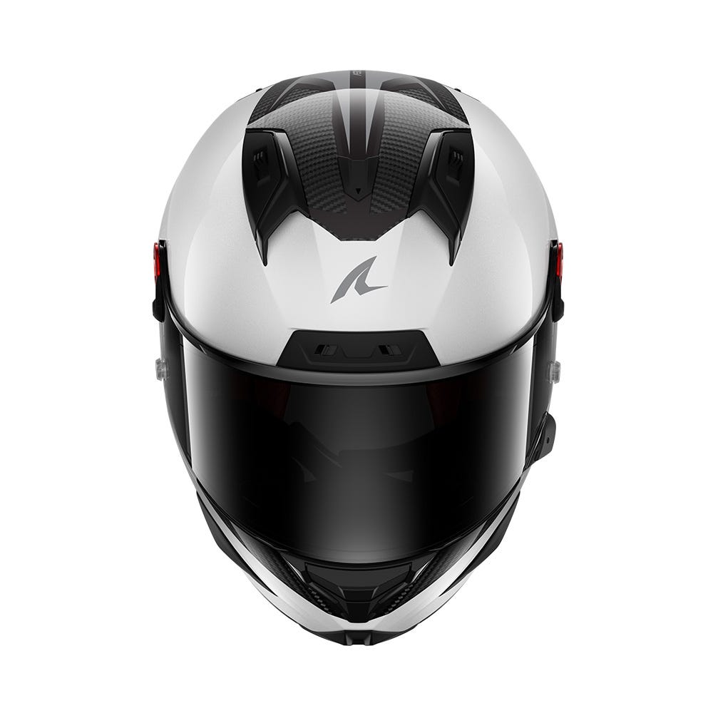 SHARK AERON-GP Blank SP Road Helmet White - Image 3