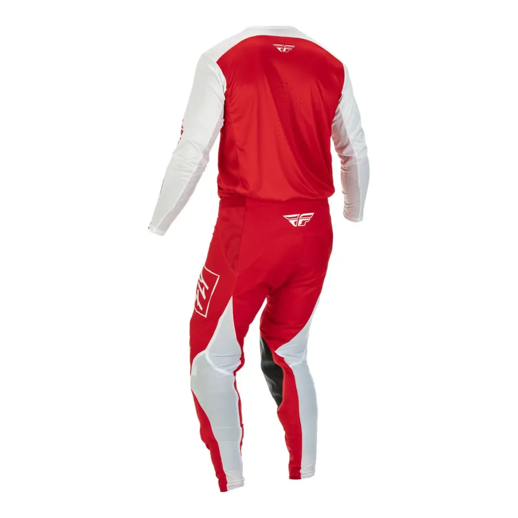 Fly Lite Hydrogen Red/White Motocross Pants