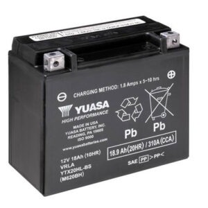 Yuasa YTX20H-BS battery- 0.93L upgrade 4 YTX20-BS -        [] - Image 4
