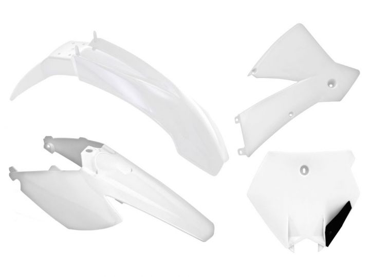 PLASTICS KIT RTECH FRONT &REAR FENDERS SIDEPANELS &RADIATOR SHROUDS &FRONT NUMBERPLATE KTM 85SX - Image 1