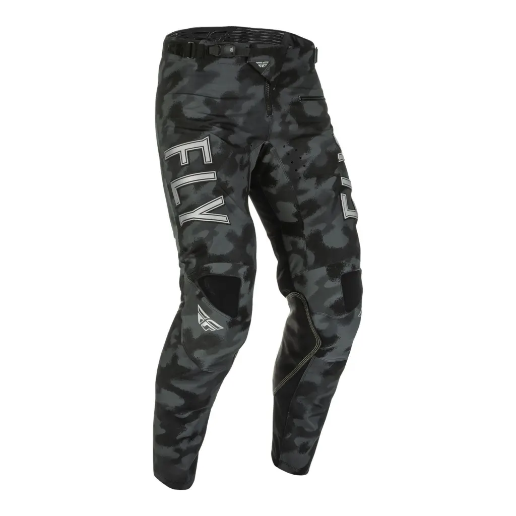 Fly Kinetic S.E Tactic Motocross Pants Black/Grey Camo