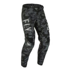 Fly Kinetic S.E Tactic Motocross Pants Black/Grey Camo - Image 1