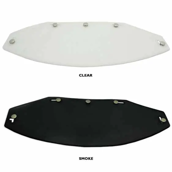 5 STUD UNIVERSAL FLAT VISOR CL