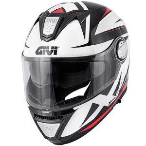 Givi X23 Sydney Flip Front Helmet Matte Black/White/Red - Image 7