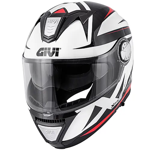 Givi X23 Sydney Flip Front Helmet Matte Black/White/Red