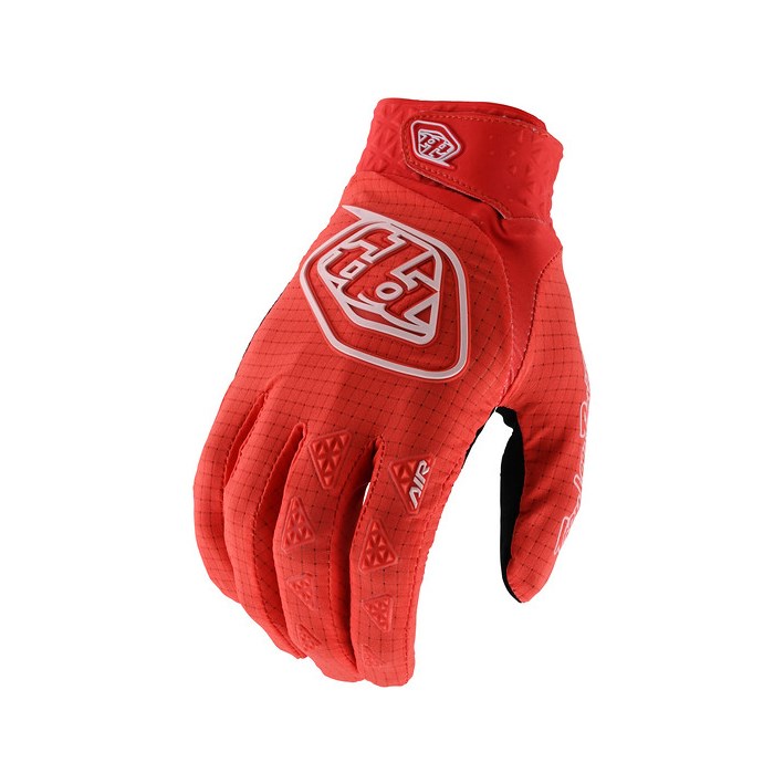 Troy Lee Air Motocross Gloves Orange - Image 1