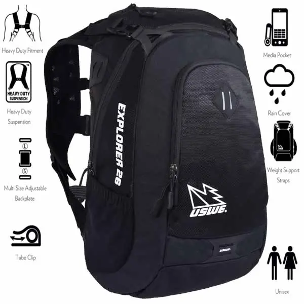 Back Pack USWE (21) Explorer 26L Black