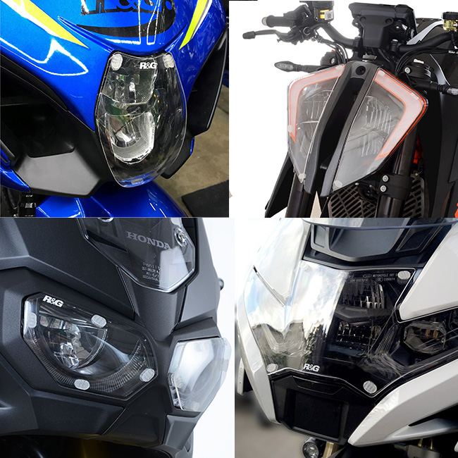H/Light Sheilds Speed Triple 16- & RS 18- (Pair) R&G - Image 1