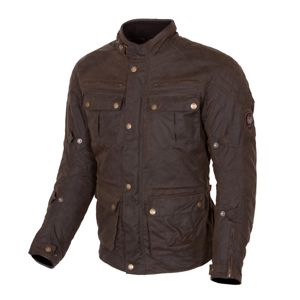 Merlin Yoxall II Silkwax Road Jacket Brown - Image 1