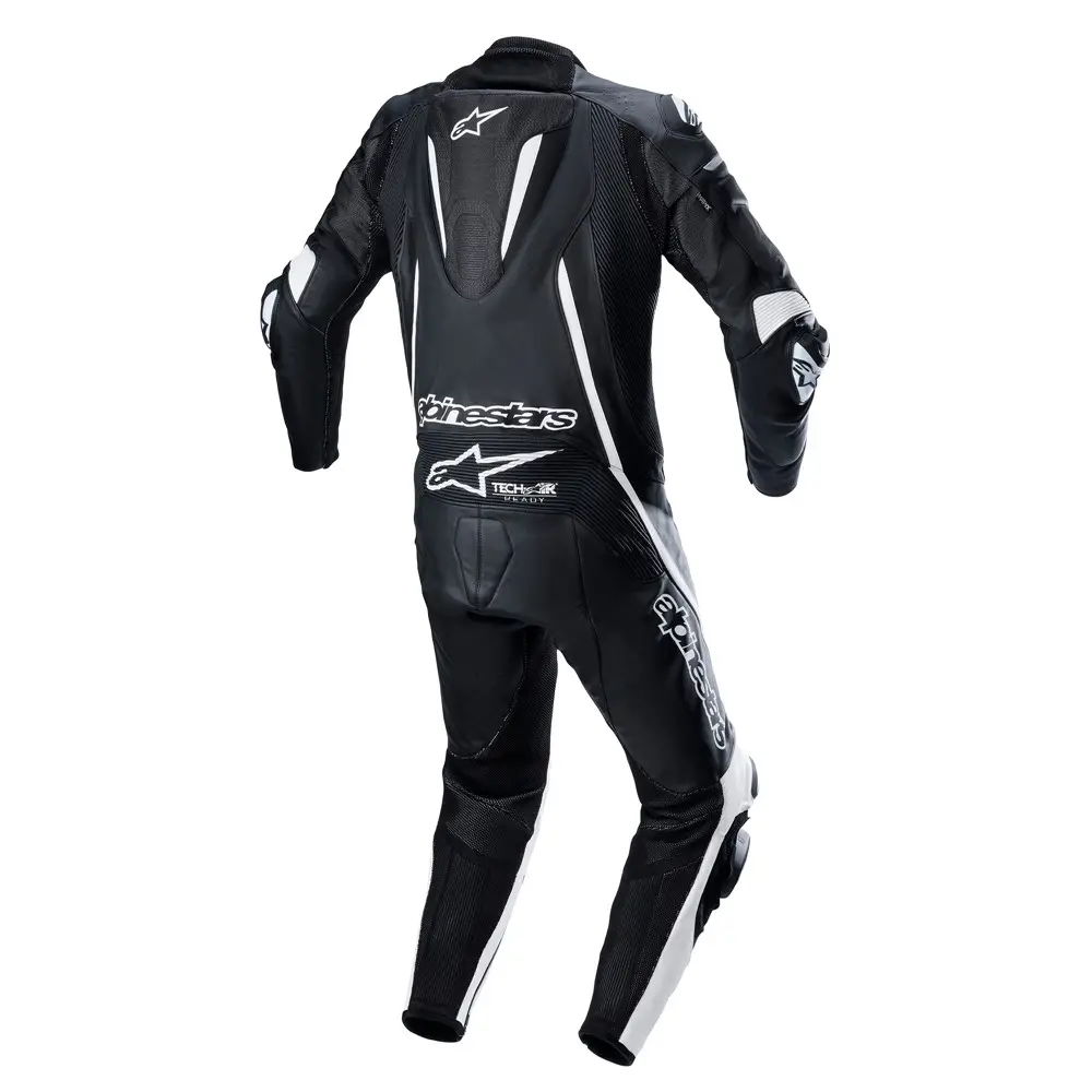 Alpinestars Fusion 1PC Leather Race Suit Black/White
