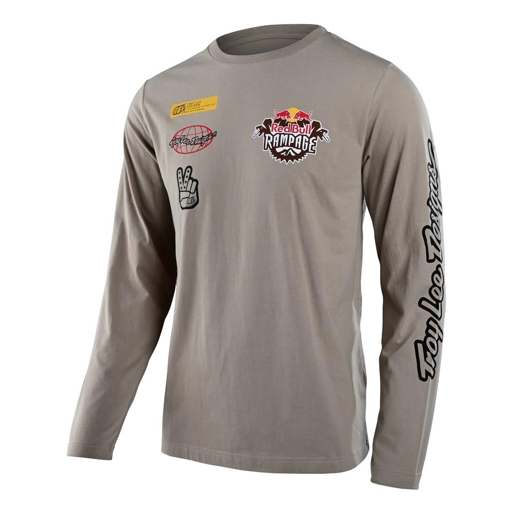 Troy Lee Designs Rampage Lock Up Long Sleeve Tee Desert - Image 1
