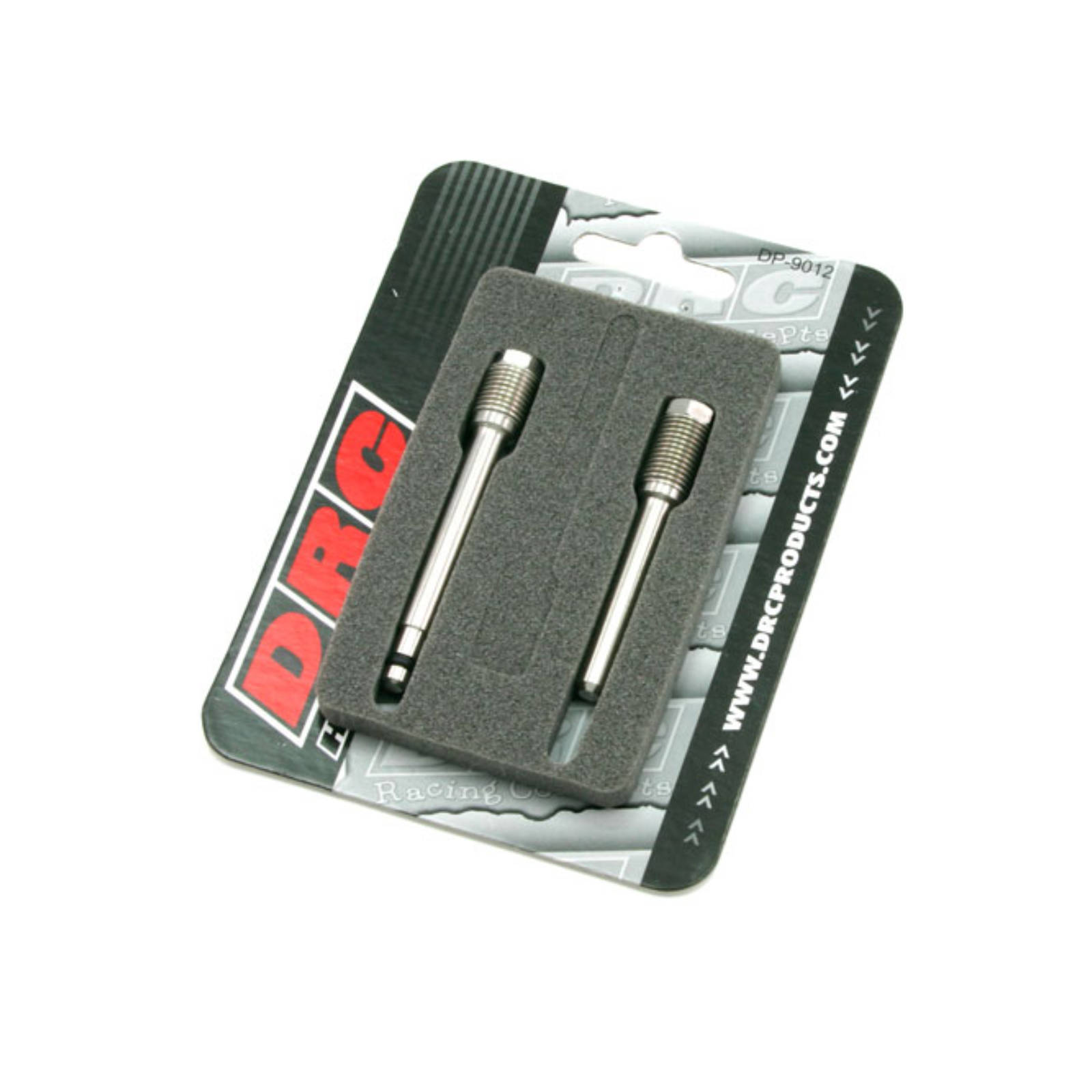 DRC STAINLESS BRAKE PIN SET 2PCS HON SUZ - Image 1