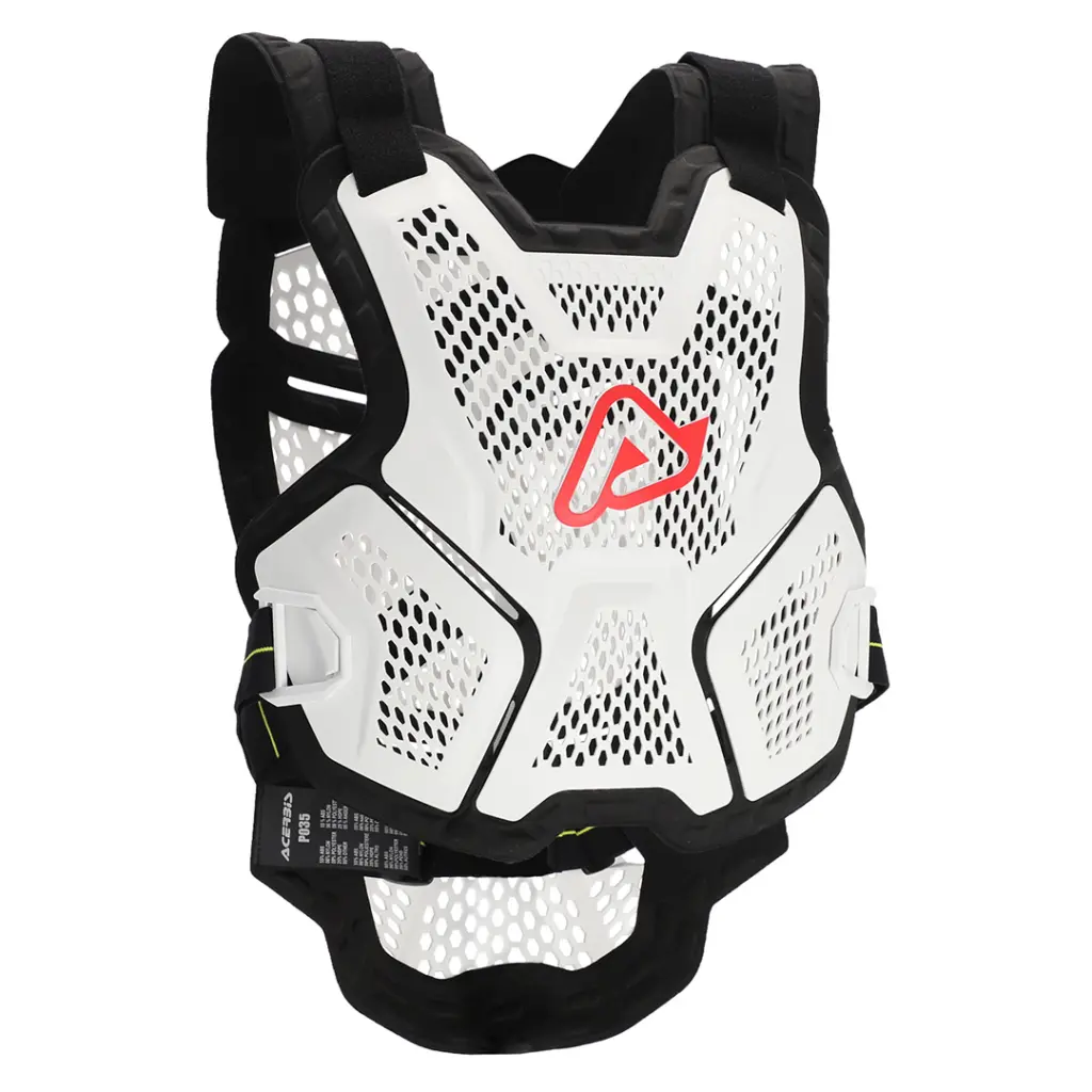 !P035 S MX Adult Body Armour White Acerbis
