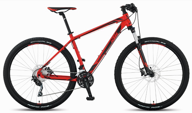 Bike KTM 2014 Ultra Fire 27 Red/Black - Image 1
