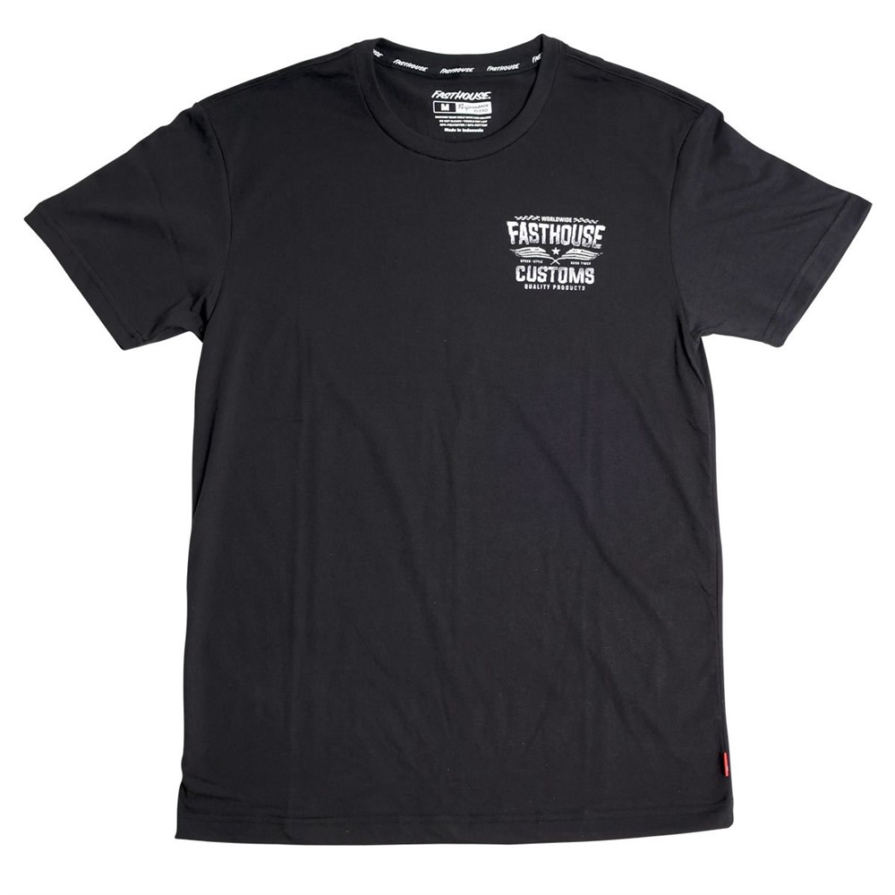 Fasthouse Tremor Tech Tee Black - Image 1